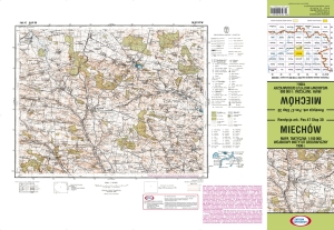 MIECHÓW pas 47 słup 30 1:100 000