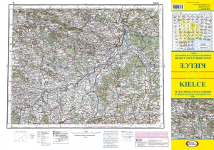 KIELCE: reedycja ark. 75 1:300 000