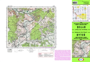 BYTEŃ pas 37 słup 41 1:100 000