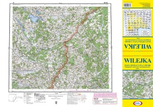 WILEJKA: reedycja ark. 38 1:300 000