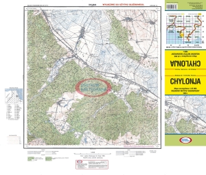 CHYLONIA ark. 14 (274) Rejon Pomorza 1:25 000 WIG 1926 Reedycja CK 24.08.2015