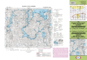 JOHANNISBURG (Jańsbork) pas 34 słup 33 1:100 000
