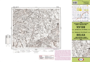 BIELICA pas 34 słup 40 1:100 000