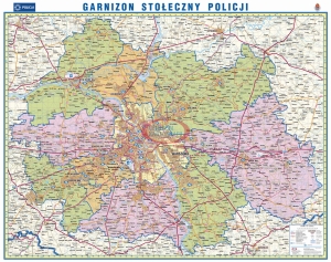 GARNIZON STOŁECZNY POLICJI 1:75 000