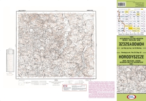 HORODYSZCZE pas 35 słup 42 1:100 000