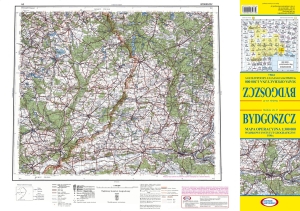 BYDGOSZCZ: reedycja ark. 43 1:300 000