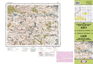 ŁUCK pas 46 słup 40 1:100 000